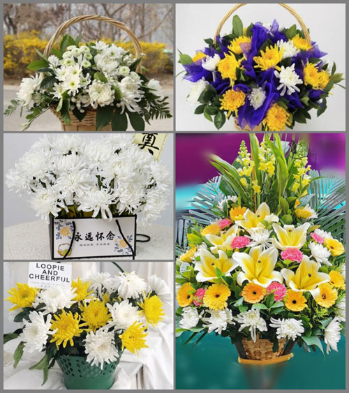 福建龙岩长汀县羊牯乡罗坑头村白事提篮配送